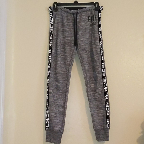 PINK | Victoria's Secret, Gray leggings - Picture 1 of 4